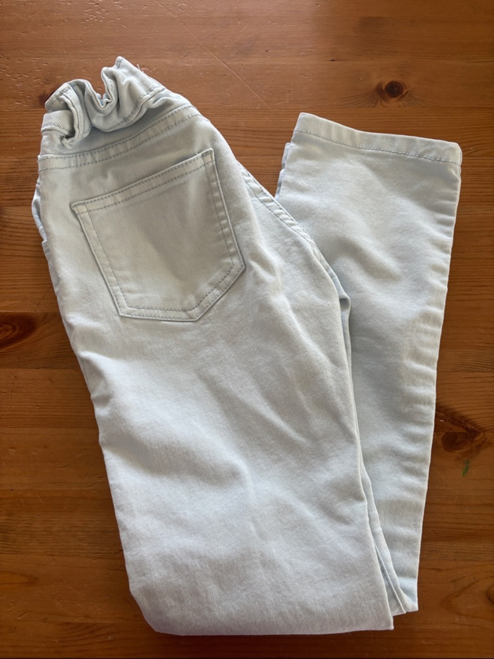 Light Blue Sizeanle Girls Jeans